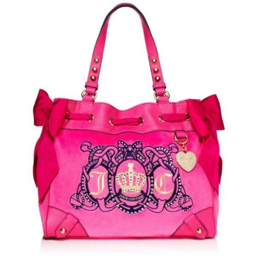 ISO Juicy Couture Pink Shoulder Bag - Picture 2 of 2